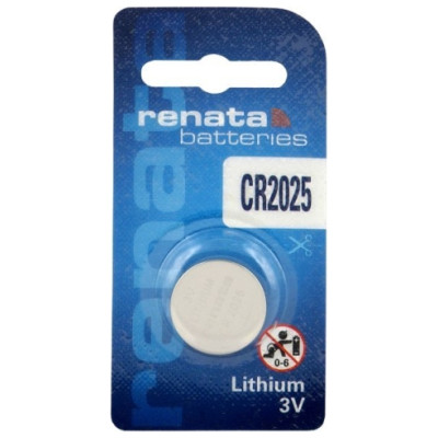 Renata CR2025-1BB Blistera iepakojumā 1gb.