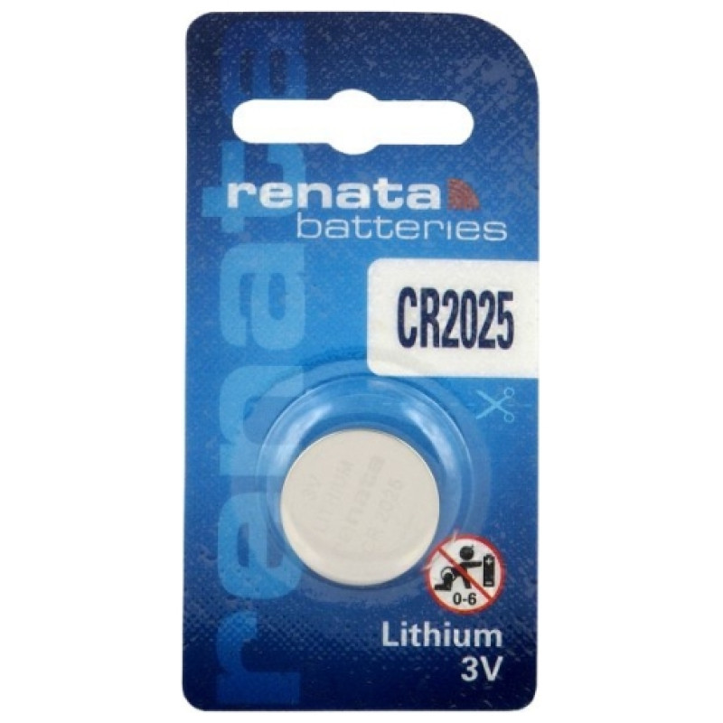 Renata CR2025-1BB Blistera iepakojumā 1gb.