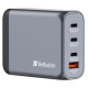 Verbatim Lādētājs Verbatim Wall Charger 100W Grey