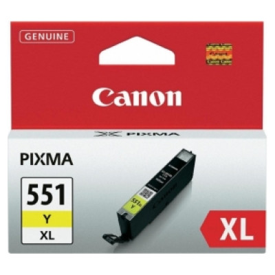 Canon Tintes kārtridžs Canon CLI-551XL Yellow