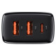 Baseus Lādētājs Baseus Compact Quick Charger 2 x USB + USB-C 30W Black
