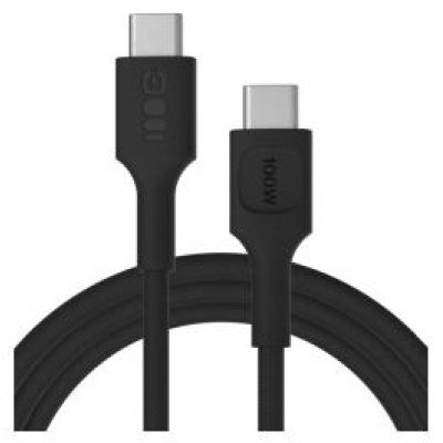 Green Cell Kabelis Green Cell PowerStream USB Type-C Male - USB Type-C Male 100W Black 2m