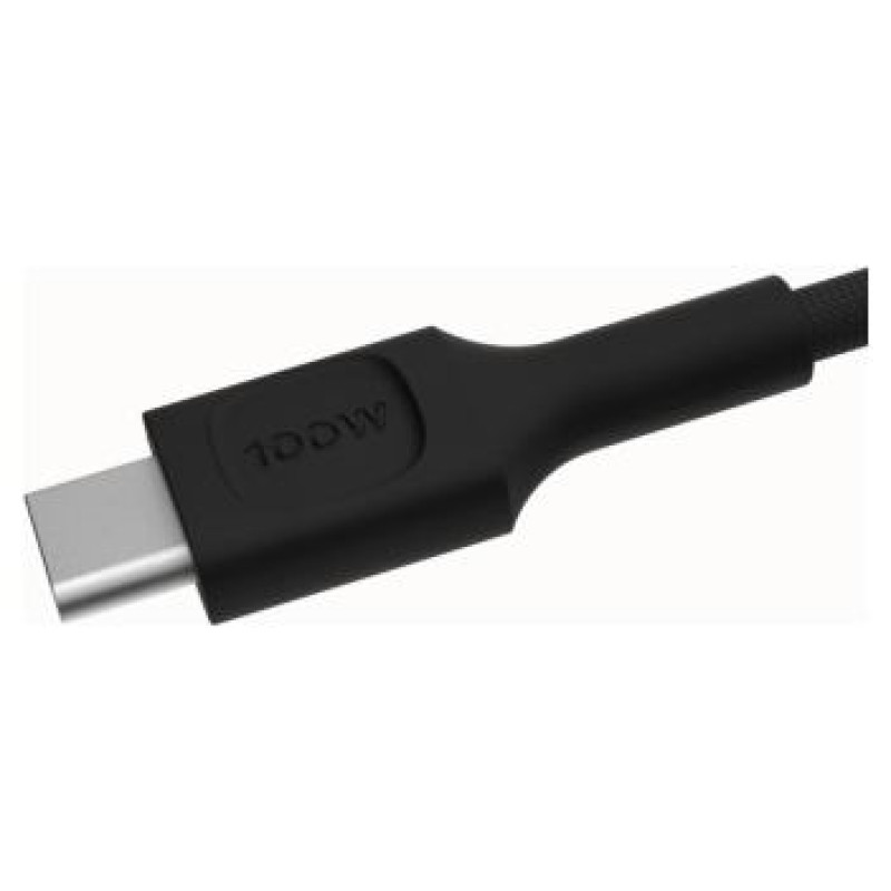 Green Cell Kabelis Green Cell PowerStream USB Type-C Male - USB Type-C Male 100W Black 2m