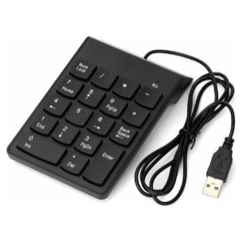 Gembird Klaviatūra Gembird USB Numeric Keypad