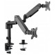 Gembird Monitora stiprinājums Gembird Adjustable Desk 2-display Mounting Arm 17”-32”