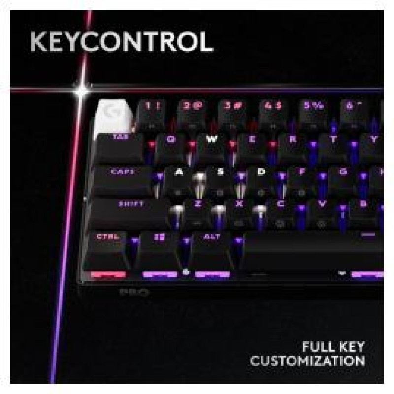 Logitech Klaviatūra Logitech Pro X 60 Lightspeed GX Brown