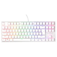 Genesis Klaviatūra Genesis Thor 303 TKL RGB white Outemu Peach Silent