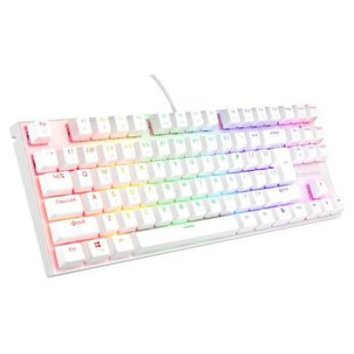 Genesis Klaviatūra Genesis Thor 303 TKL RGB white Outemu Peach Silent