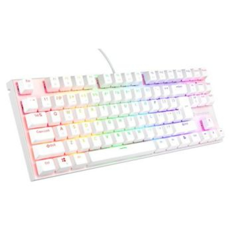 Genesis Klaviatūra Genesis Thor 303 TKL RGB white Outemu Peach Silent