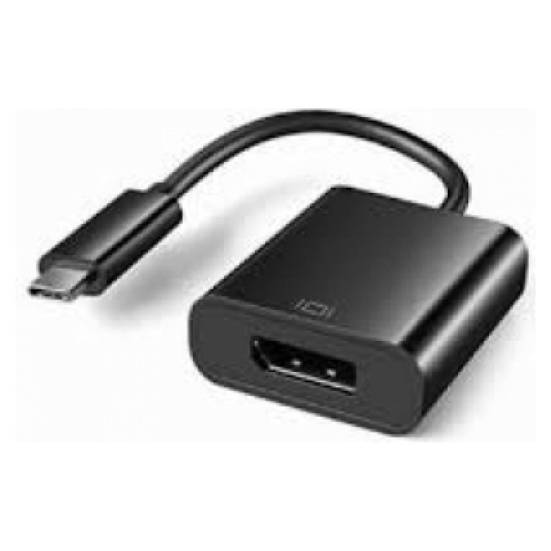 Gembird USB Type C Male - DisplayPort Male Black