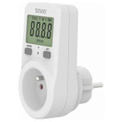 Savio Elektriskais skaitītājs Savio Power Meter with LCD Screen