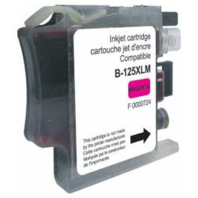 Uprint Tintes kārtridžs UPrint Brother LC125XLM Magenta