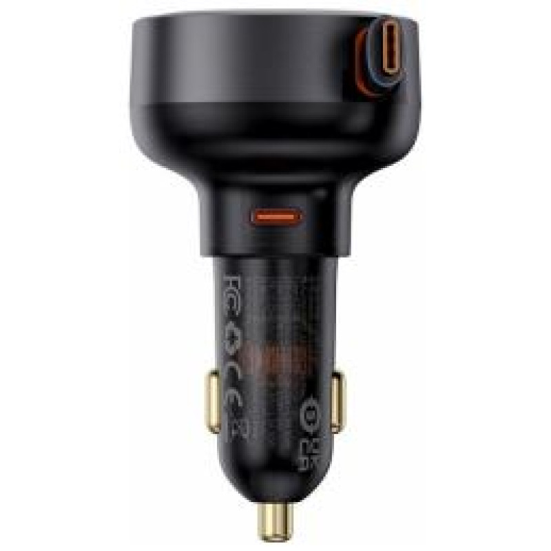 Baseus Auto lādētājs Baseus Car Quick Charger 60W Black