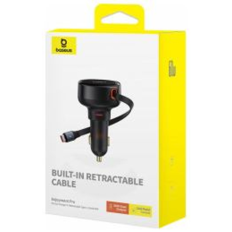 Baseus Auto lādētājs Baseus Car Quick Charger 60W Black
