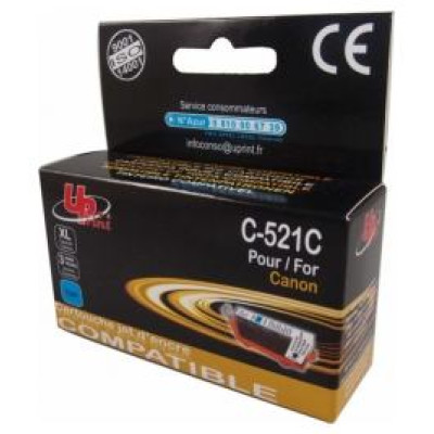 Uprint Tintes kārtridžs UPrint Canon CLI-521C Cyan