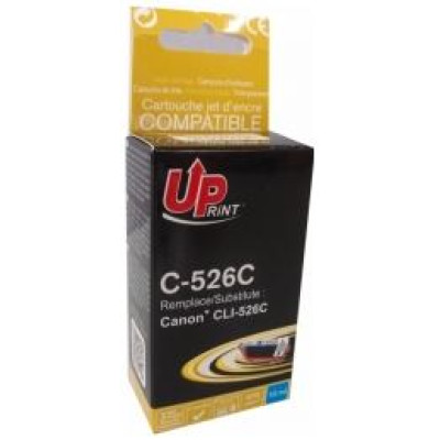 Uprint Tintes kārtridžs UPrint Canon CLI-526CY Cyan