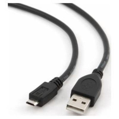 Gembird Kabelis Gembird USB Male - MicroUSB Male 1.8m Black