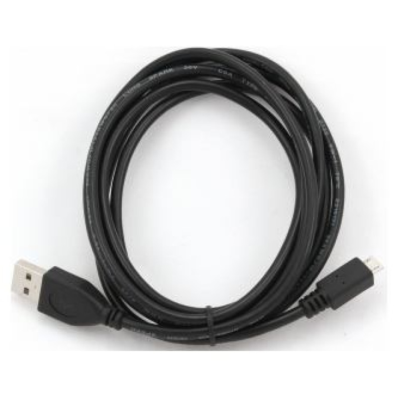 Gembird Kabelis Gembird USB Male - MicroUSB Male 1.8m Black
