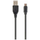 Gembird USB Male - MicroUSB Male 1.8m Black DoubleSided