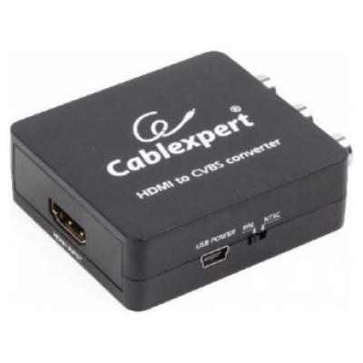 Gembird Adapteris Gembird HDMI to CVBS + Stereo Audio Converter