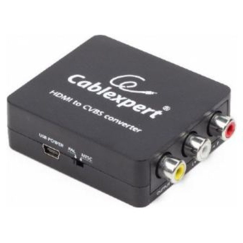 Gembird Adapteris Gembird HDMI to CVBS + Stereo Audio Converter
