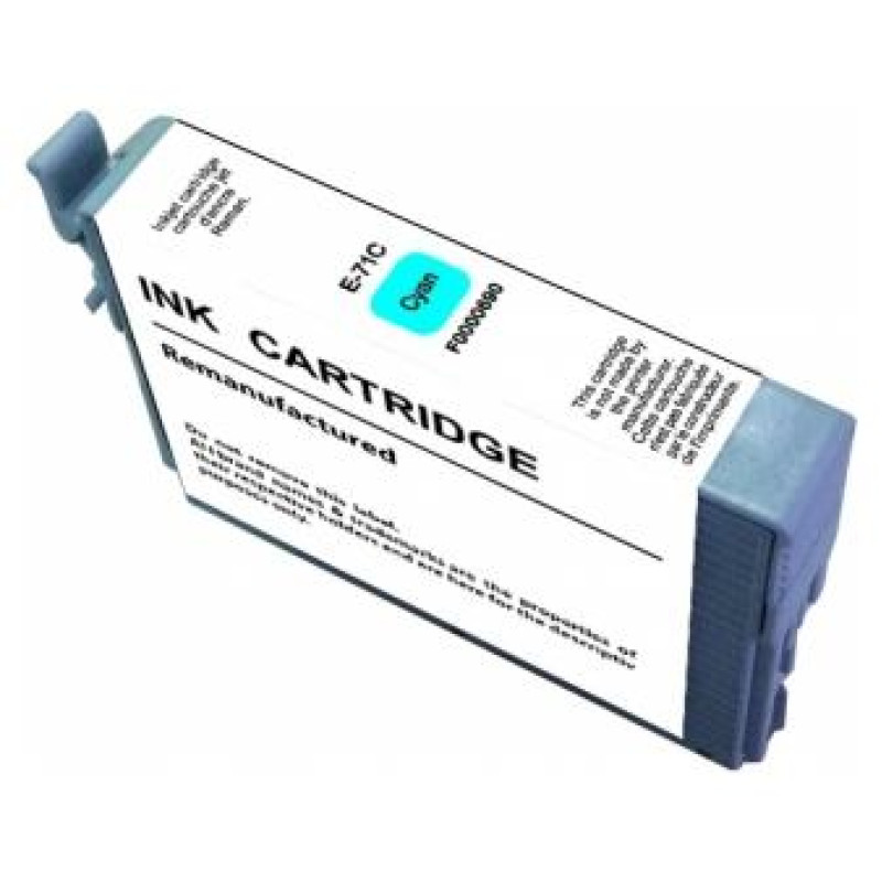 Uprint Tintes kārtridžs UPrint Epson T0712C Cyan