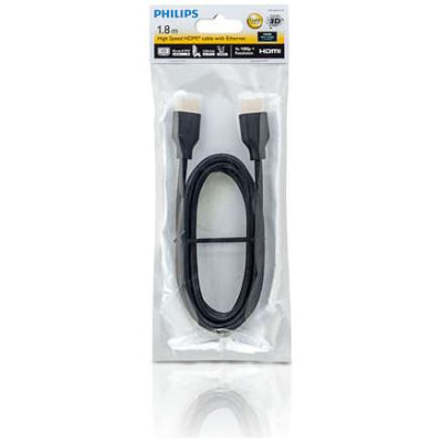 Philips SWV5401H/10 HDMI kabelis 1.8m 3D, UHD 2160p (4K)