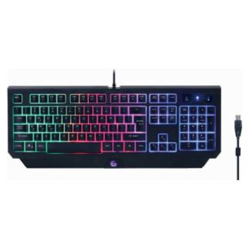 Gembird 4-in-1 Backlight Gaming Kit Phantom Black