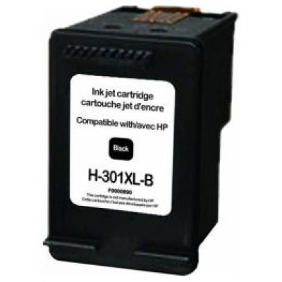 Uprint Tintes kārtridžs UPrint HP 301XLBk Black