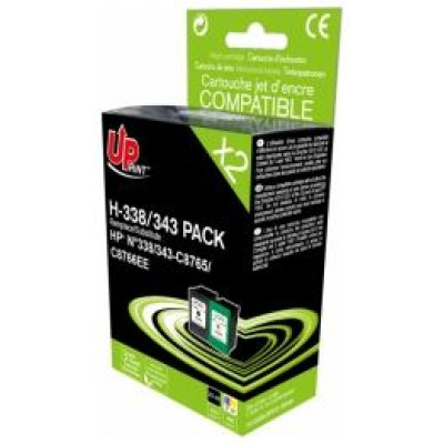 Uprint Tintes kārtridžs UPrint HP 338/343 Multipaka