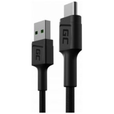 Green Cell GC PowerStream Fast Charging Ultra Charge USB-A Male - USB-C Male Cable 30cm