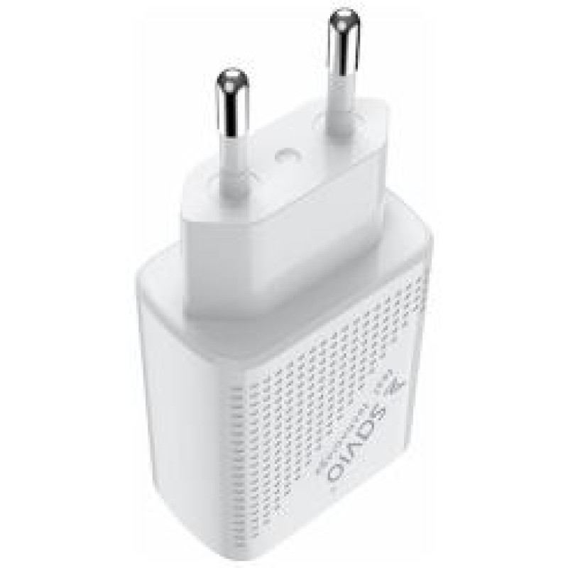Savio Lādētājs Savio Wall USB charger Quick Charge Power Delivery 3.0 18W