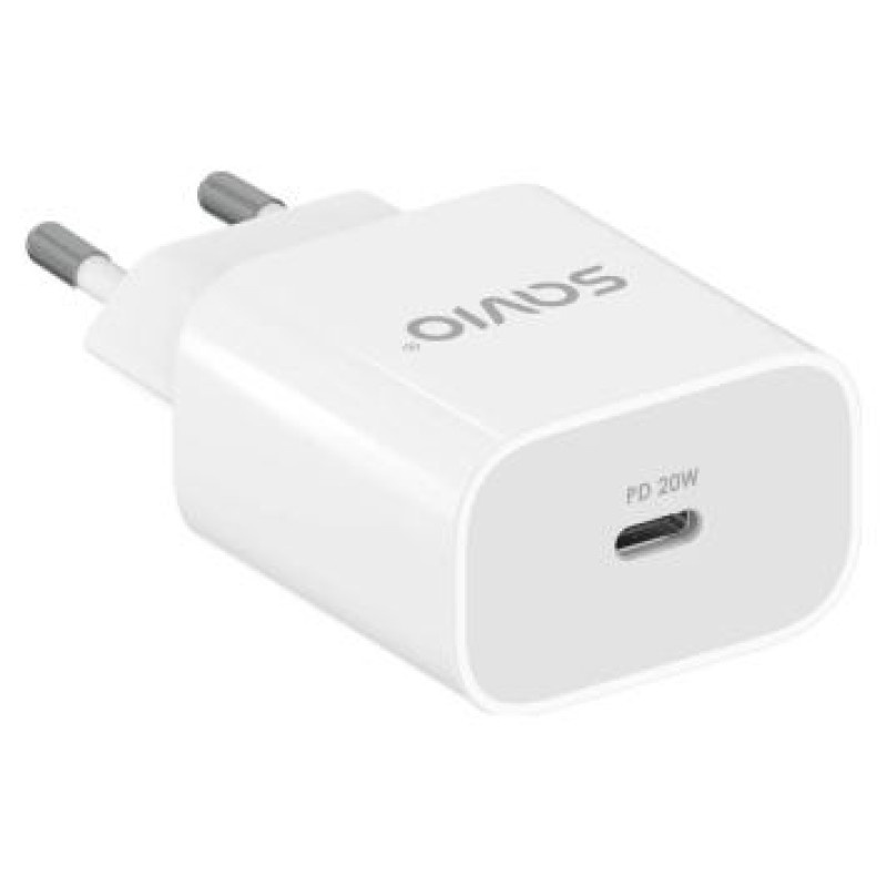Savio Lādētājs Savio Quick Charger 20W White