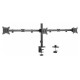 Gembird Monitora stiprinājums Gembird Adjustable Desk 3-display Mounting Arm 17”-27”