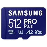 Samsung Atmiņas karte Samsung PRO Plus microSD 512GB with Adapter
