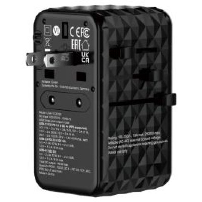 Verbatim Lādētājs Verbatim Universal Travel Adapter 140W GaN III