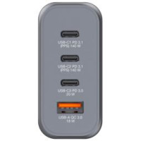 Verbatim Lādētājs Verbatim Wall Charger 140W Grey