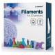 Gembird Filament PLA Blue 1.75 mm 1 kg