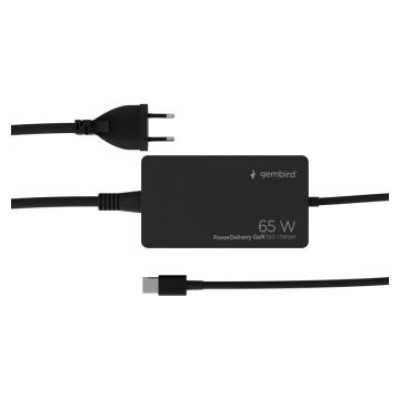 Gembird Portatīvā datora lādētājs Gembird Universal 65W USB Type-C PD