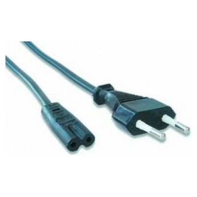 Gembird EU 2pin 1.8m Black