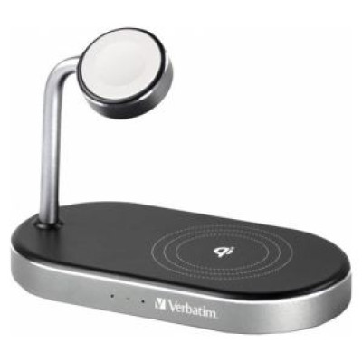 Verbatim Lādētājs Verbatim WCS-02 3-in-1 Charging Stand
