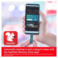Sandisk Zibatmiņa SanDisk Ultra Dual Drive Go USB-A / USB Type-C 64GB Lavender