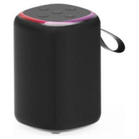 Gembird Skaļrunis Gembird Bluetooth LED Speaker SPK-BT-LED-08S Black