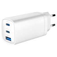 Gembird Lādētājs Gembird 3-port 65W GaN USB PowerDelivery fast Charger White