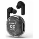 Gembird Austiņas Gembird Transparent TWS in-ears Black
