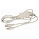 Gembird Kabelis Gembird USB 2.0 Network link 1.8m