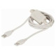 Gembird Kabelis Gembird USB 2.0 Network link 1.8m