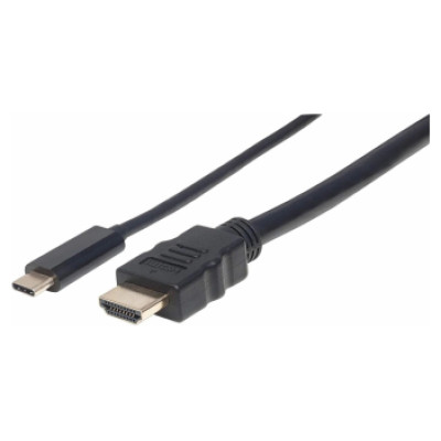 Brackton Kabelis Brackton USB Type-C Male - HDMI Male 4K 1.8m