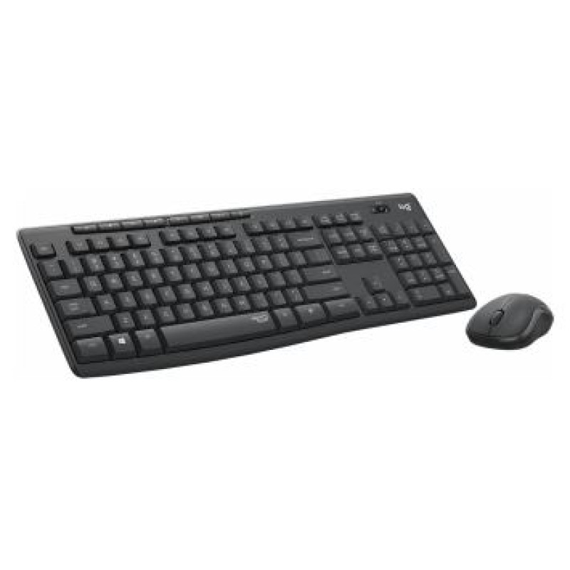 Logitech Klaviatūras un peles komplekts Logitech MK295 Silent Black US