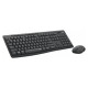 Logitech Klaviatūras un peles komplekts Logitech MK295 Silent Black US